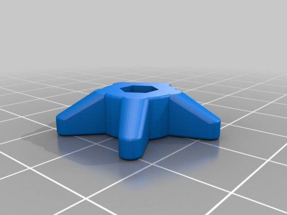 M3 Başparmak Tekerleği / Knob / Vida / Wing Nut Plastik Aparat