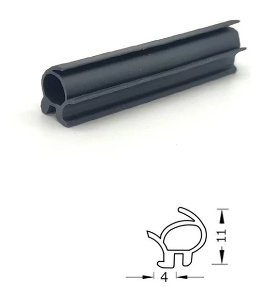 Contacall Sunroof Fitili, Üniversal Araç sanruf fitili, Siyah 2,5 Metre - 9