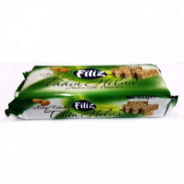 FİLİZ HELVA FİLİZ ANTEP FISTIKLI TAHİN HELVASI 500 G 12 ADET