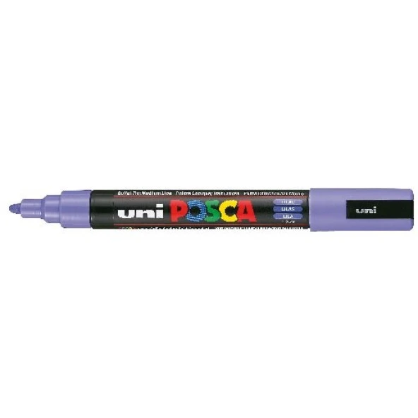 Uni Posca PC-5M Boyama Markörü 1.8-2.5 mm LİLA ürün görseli