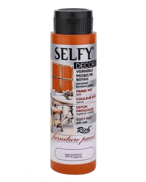 Rich Selfy Decor Vernikli Boya Asos 500cc