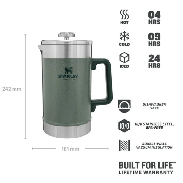 STANLEY FRENCH PRESS CLASSIC 1,4 L 10-02888-048 - 2