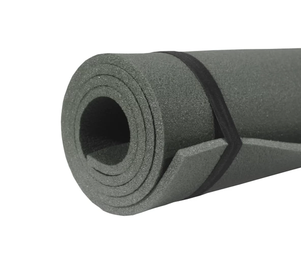 2 Adet Antrasit Renk Kamp ve Yoga Matı 180X60 cm 10mm - 4