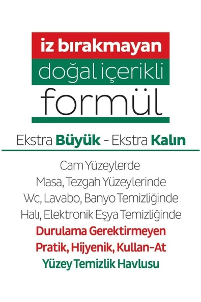 Sleepy Easy Clean Yüzey Temizlik Havlusu&mendili 12x100 (1200 YAPRAK) - Resim 4