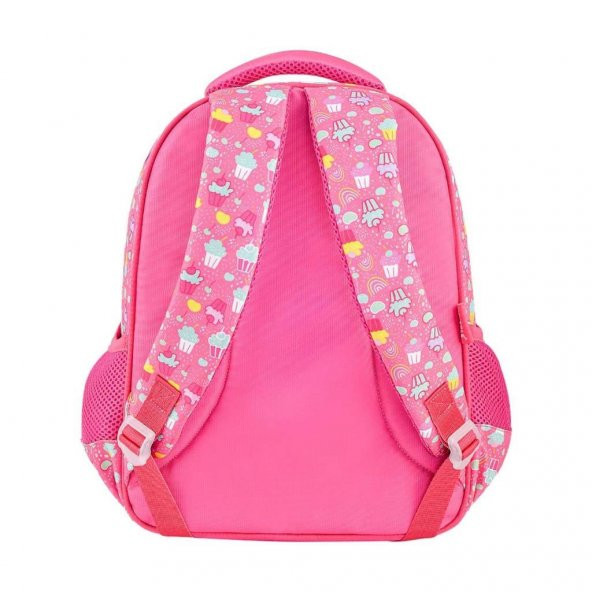 MIKRO OKUL CANTASI MUGGLE CUP CAKE PEMBE MU7051 - Resim 3