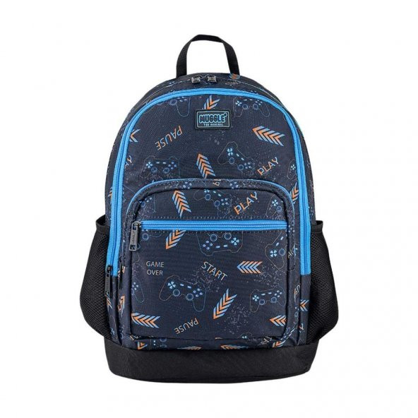 MIKRO OKUL CANTASI MUGGLE OT-GAME OVER SIYAH 0389