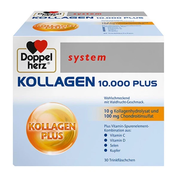 Doppelherz System Kollagen 10.000 Plus 30 x 25 Flakon