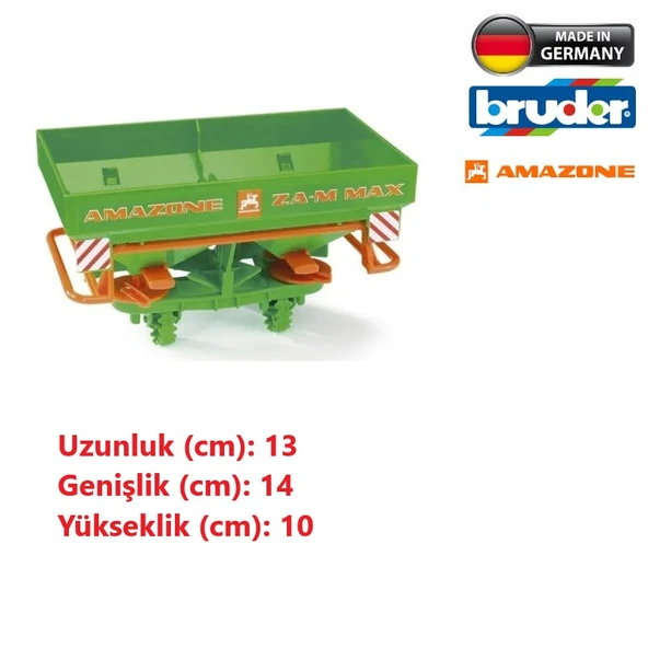 Bruder Amazone Oyuncak Gübre Serpme Makinası - 2