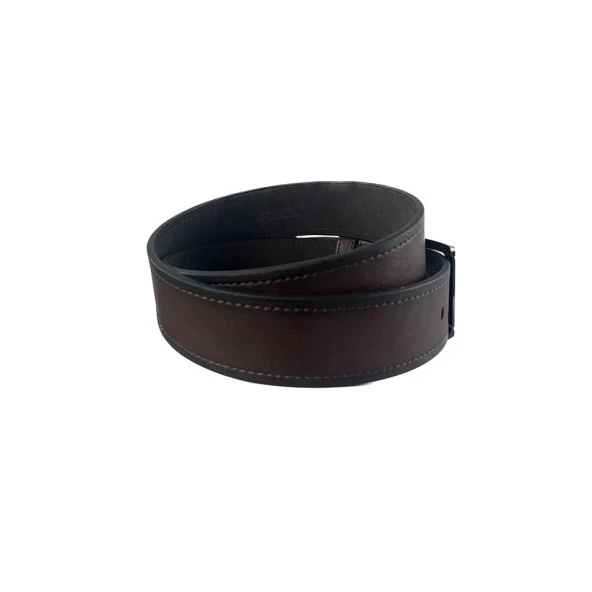 Fossil Kahve Suni Deri 4,5 cm Erkek Kemeri 110 - 4