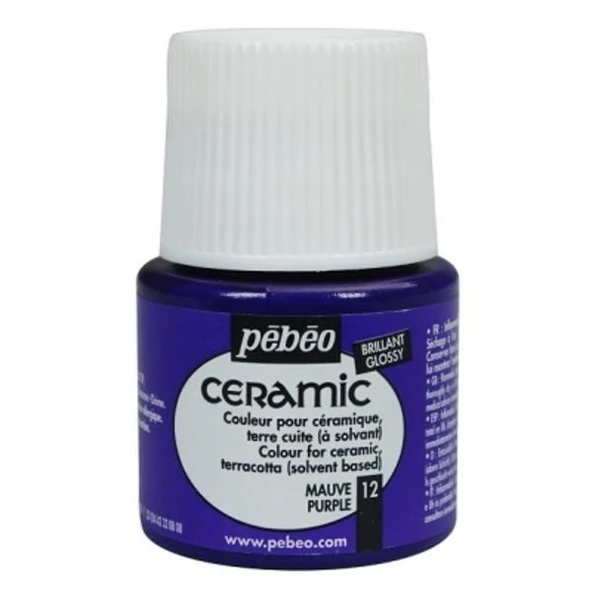 Pebeo Ceramic Seramik Boyası 12 Purple