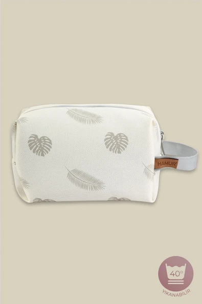 Kirli Temiz Islak Organizer Çantası Melis Bebek Çocuk Kıyafet Çamaşır Anne Makyaj Alezli Çanta - 4