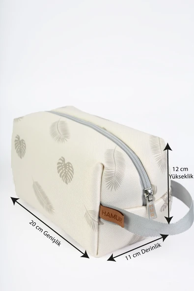 Kirli Temiz Islak Organizer Çantası Melis Bebek Çocuk Kıyafet Çamaşır Anne Makyaj Alezli Çanta - 6