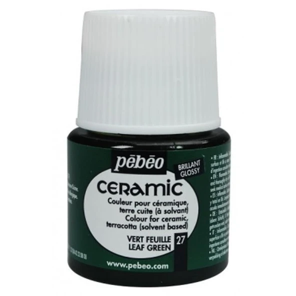 Pebeo Ceramic Seramik Boyası 27 Leaf Green