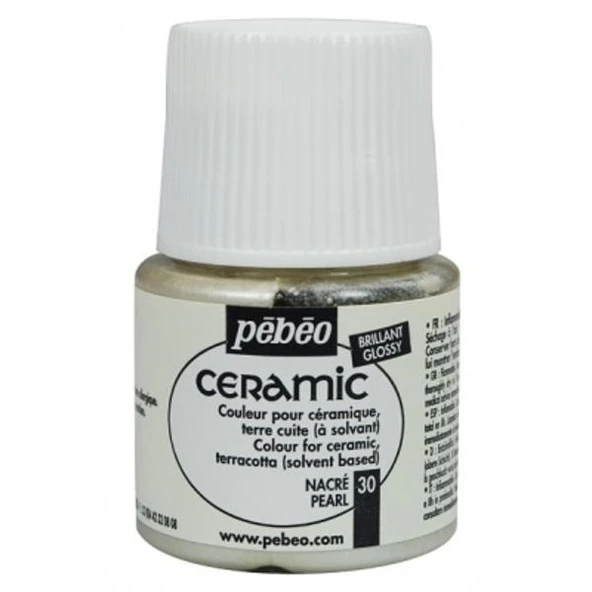 Pebeo Ceramic Seramik Boyası 30 Pearl ürün görseli