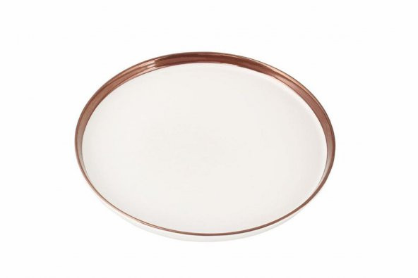 Porland Chopin Bakır Düz Tabak 31 cm 04ALM007839 - 2