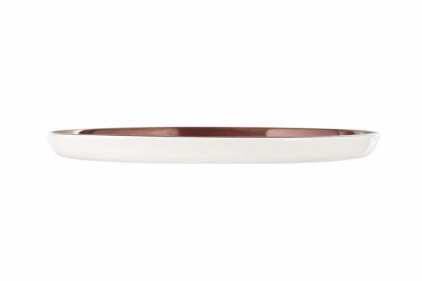 Porland Chopin Bakır Düz Tabak 31 cm 04ALM007839 - 3