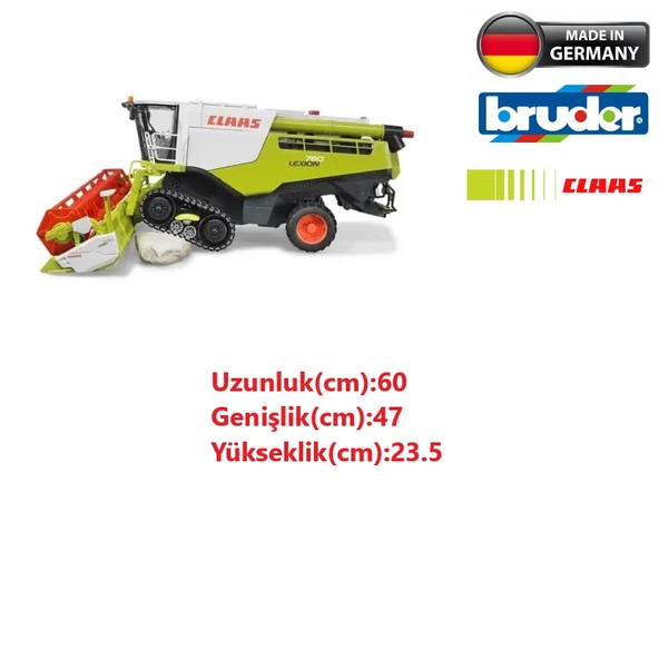 Bruder Claas Lexion 780 Terra Oyuncak Biçerdöver - 2