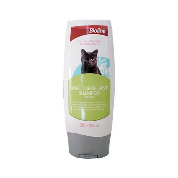 Bioline Haşere Kovucu Kedi Şampuanı 200 ML