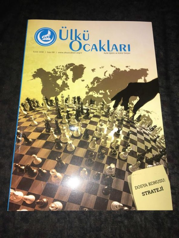 ÜLKÜ OCAKLARI Dergisi Eylül 2018 Sayı 181 Dosya Konusu STRATEJİ   ( İKİNCİ EL ÜRÜN ) - 1