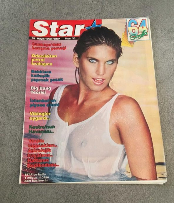 STAR Dergisi 31 Mayıs 1992 Pazar Sayı 33 İSTANBULUN PİYASA ALEMİ   ( İKİNCİ EL ÜRÜN )