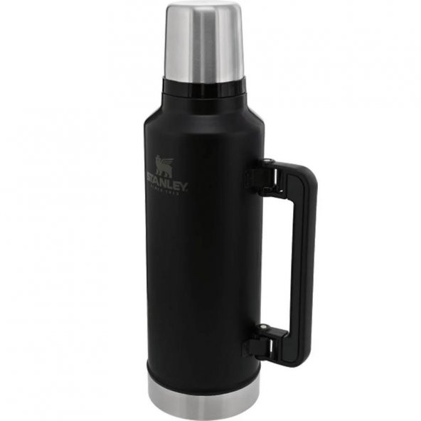 Stanley 10-07934-004 Klasik Vakumlu 1.9 Litre Çelik Termos - Siyah - 2