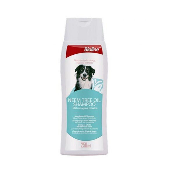 Bioline Neem Ağacı Özlü Köpek Şampuanı 250 ML