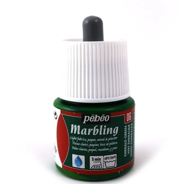 Pebeo Marbling Ebru Boyası 06 Emerald Green