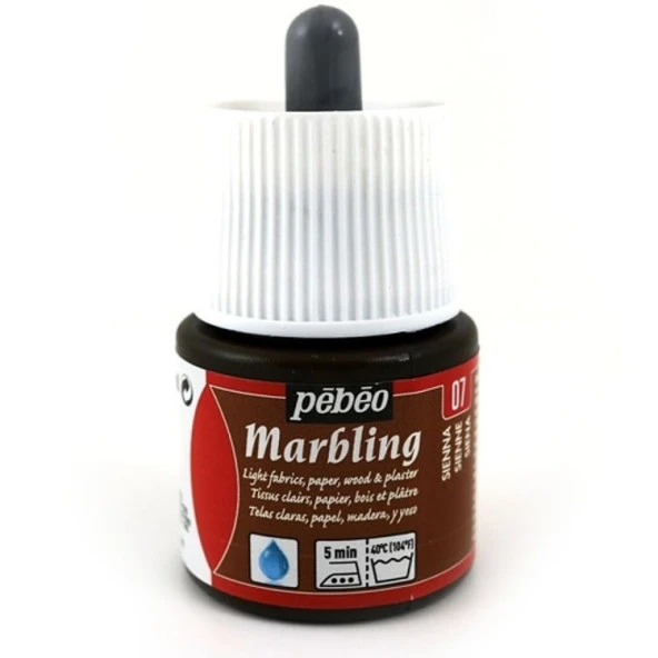 Pebeo Marbling Ebru Boyası 07 Sienna
