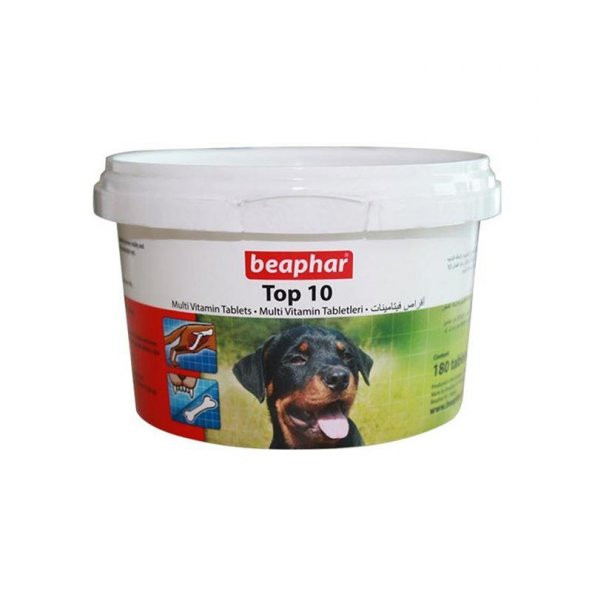 Beaphar Top 10 Köpek Vitamin 180 Tablet