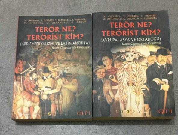 TERÖR NE TERÖRİST KİM - ABD Emperyalizmi ve Latin Amerika -Avrupa Asya ve Ortadoğu [2 Cilt Takım]   ( İKİNCİ EL ÜRÜN )