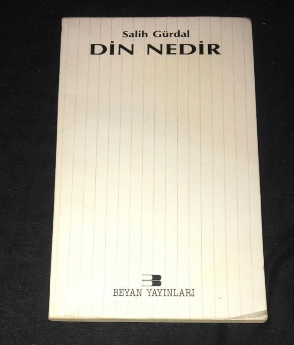 DİN NEDİR   ( İKİNCİ EL ÜRÜN )
