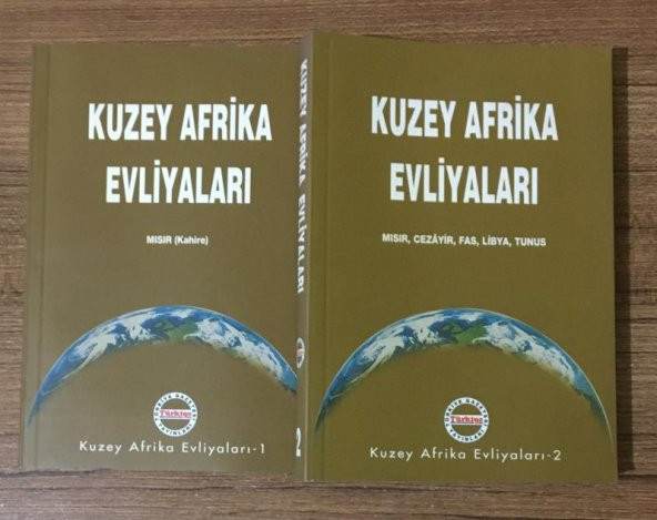 KUZEY AFRİKA EVLİYALARI Mısır (Kahire),Mısır,Cezayir,Fas,Libya,Tunus - 2 Cilt Takım -   ( İKİNCİ EL ÜRÜN )