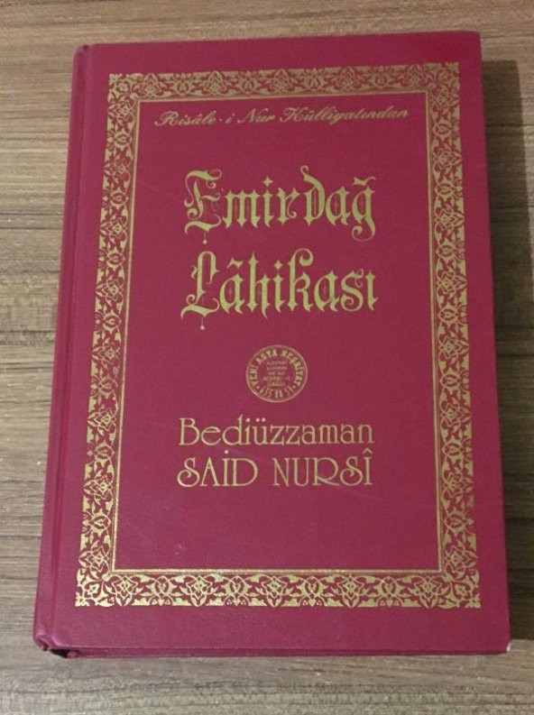 EMİRDAĞ LAHİKASI - 1994 Almanya Baskı -   ( İKİNCİ EL ÜRÜN )