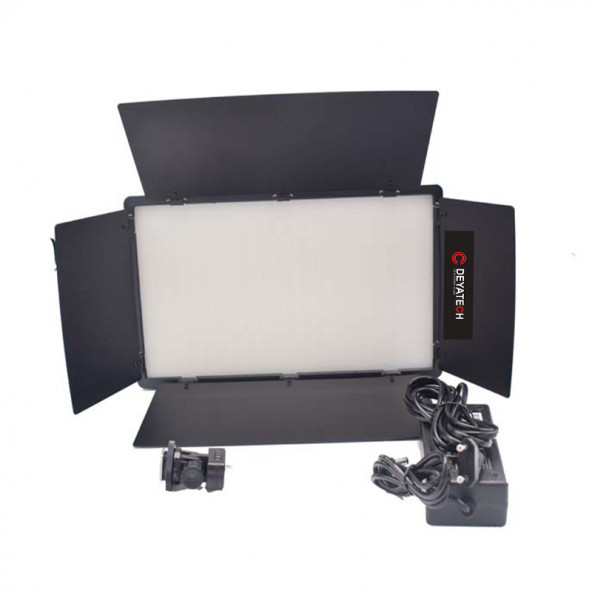 Deyatech Pro Led 800 Video YouTube Çekim Işığı Çift Bataryalı Led Aydınlatma Işık - 3