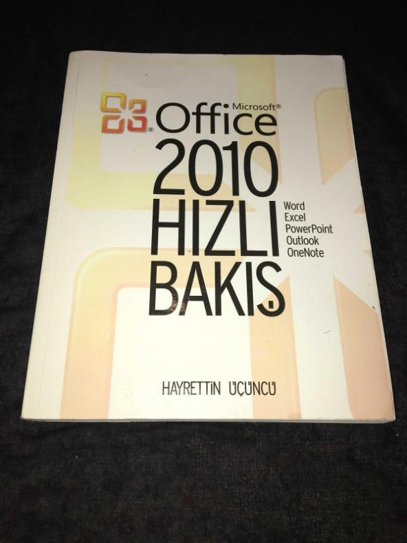 Microsoft Office 2010 HIZLI BAKIŞ   ( İKİNCİ EL ÜRÜN )