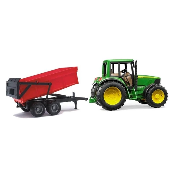 Bruder John Deere 6920 Traktör ve Römork - 6