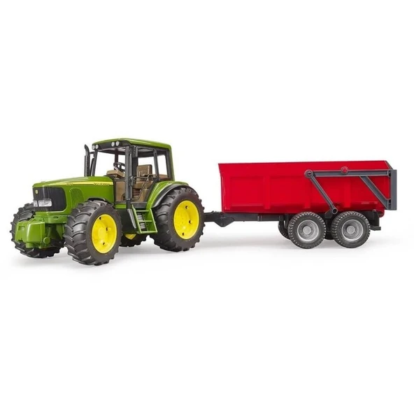 Bruder John Deere 6920 Traktör ve Römork - 4