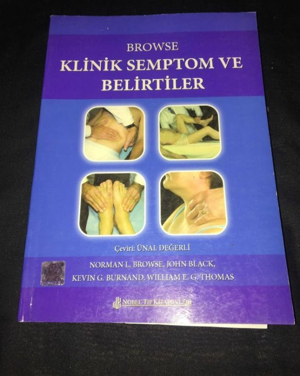 KLİNİK SEMPTOM VE BELİRTİLER   ( İKİNCİ EL ÜRÜN ) - 1