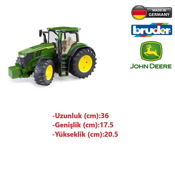 Bruder John Deere 7R 350 Traktör Oyuncak - 2