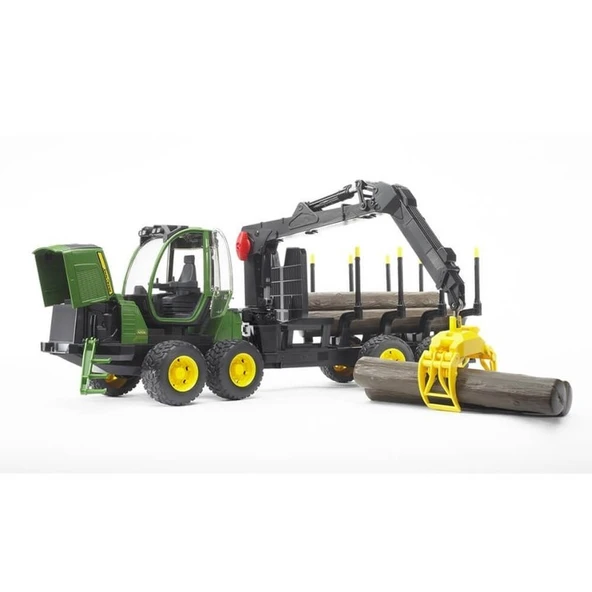 Bruder John Deere Oyuncak Kütük Yükleme ve Nakliye Aracı - 5