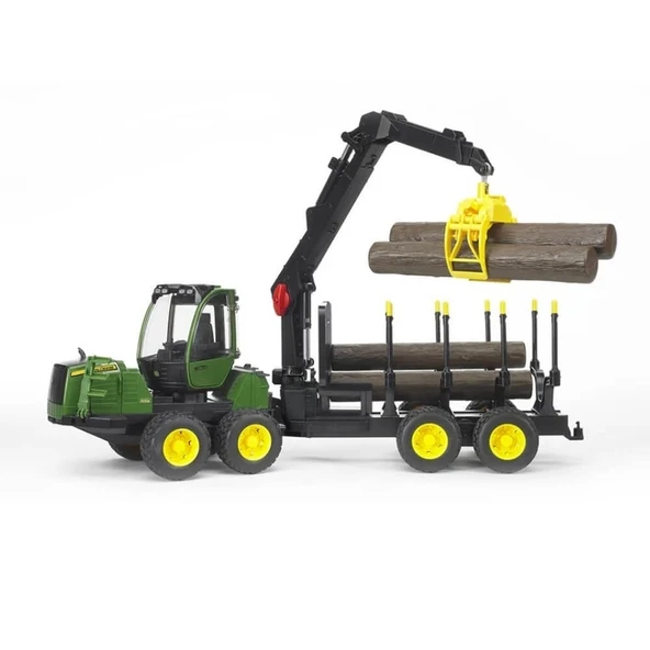 Bruder John Deere Oyuncak Kütük Yükleme ve Nakliye Aracı - 4