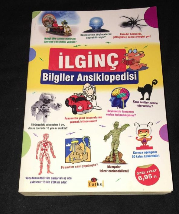 İLGİNÇ BİLGİLER ANSİKLOPEDİSİ   ( İKİNCİ EL ÜRÜN )