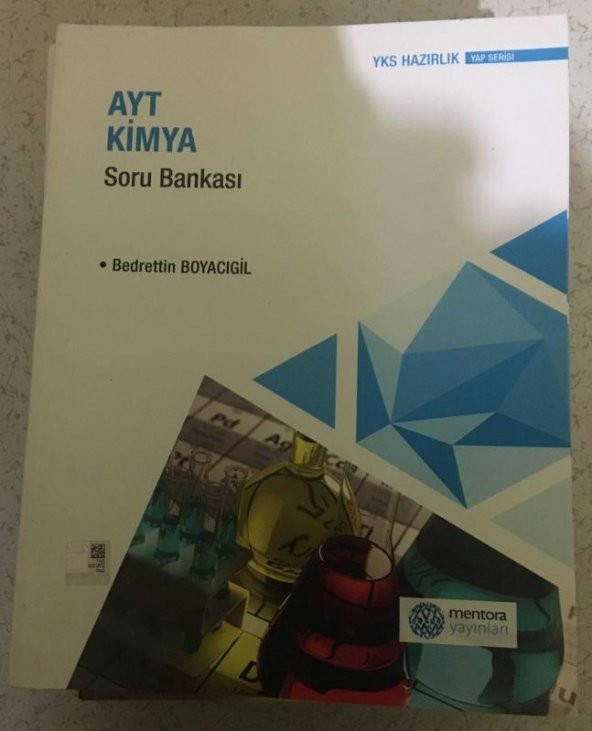 Mentora Yayınları AYT KİMYA SORU BANKASI   ( İKİNCİ EL ÜRÜN )