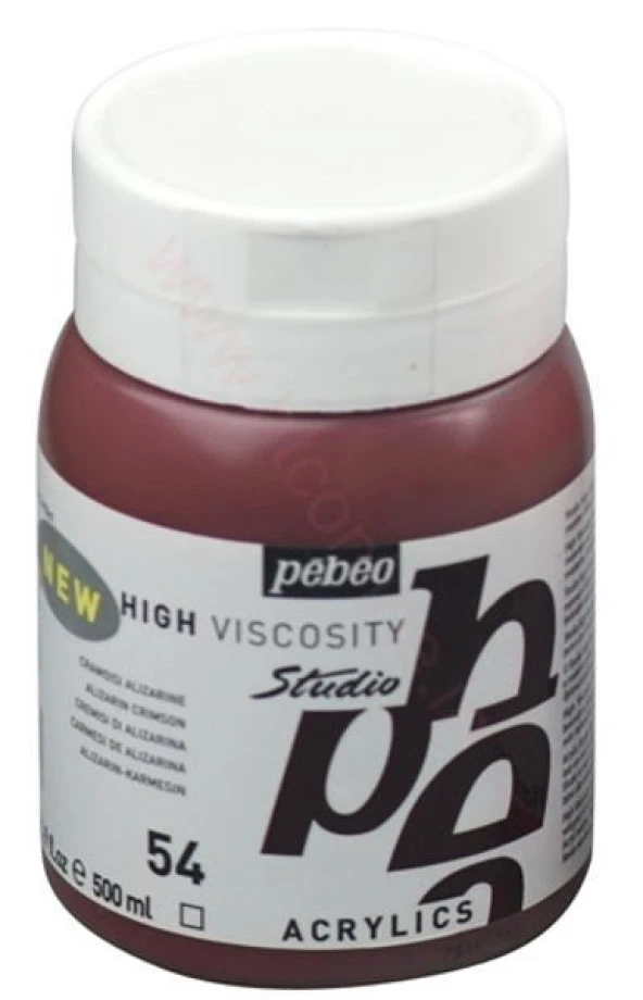 Pebeo Studio Akrilik Boya 500 ml 54 Alizarin Crimson