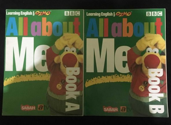 Learning English OZMO My All About Me Book A-B [2 KİTAP]   ( İKİNCİ EL ÜRÜN )