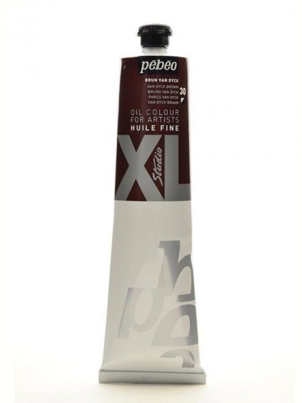 Pebeo Huile Fine XL Yağlı Boya 200 ml. 30 Van Dyck Brown