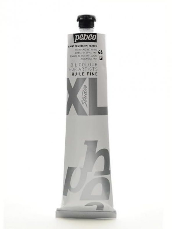 Pebeo Huile Fine XL Yağlı Boya 200 ml. 46 Imitation Zinc White