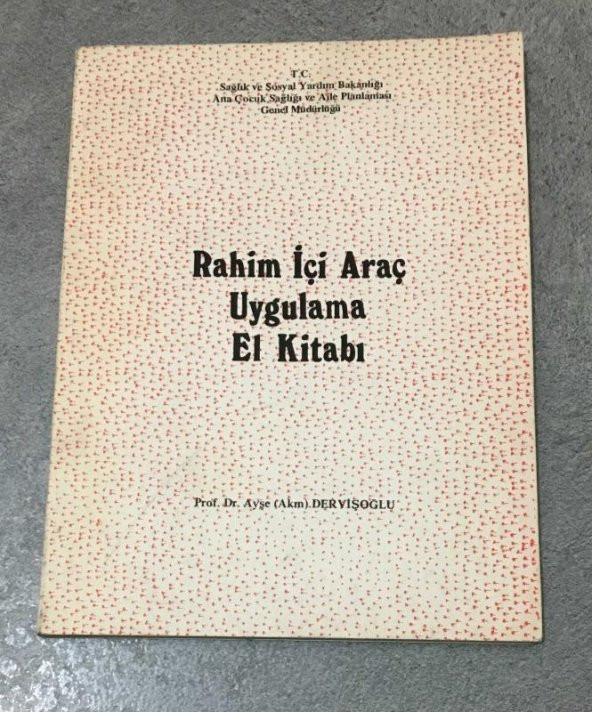 RAHİM İÇİ ARAÇ UYGULAMA EL KİTABI   ( İKİNCİ EL ÜRÜN ) - 1