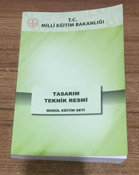 TASARIM TEKNİK RESMİ Modül Eğitim Seti   ( İKİNCİ EL ÜRÜN )