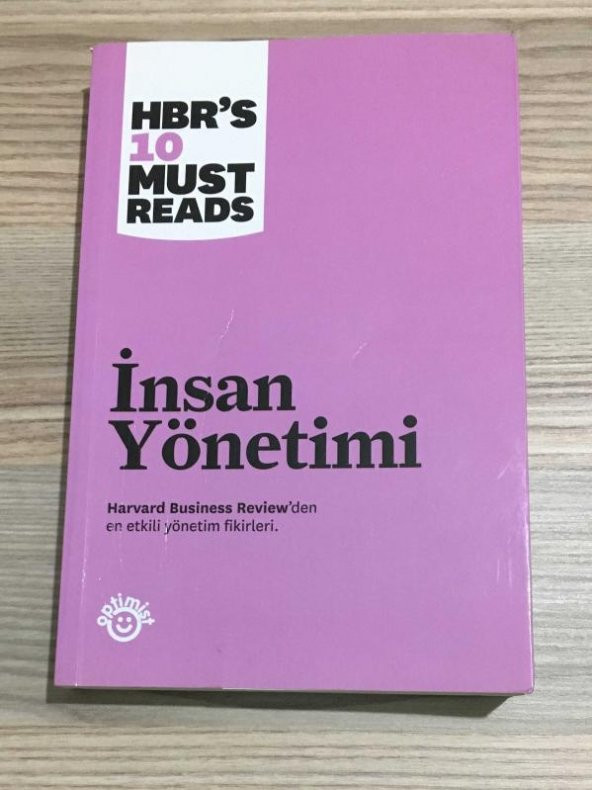 İNSAN YÖNETİMİ HBRS 10 Must Readers Harvard Business   ( İKİNCİ EL ÜRÜN )